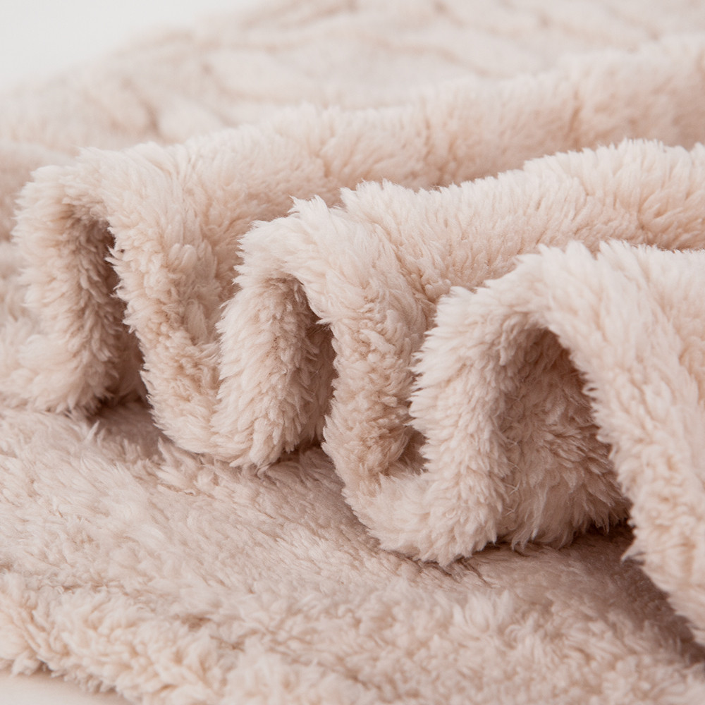 Children's Swaddle Blanket Winter Coral Velvet Soft Plush Quilt for Baby