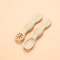 Utensils Set Adorable Toddler Tableware Feeding Scoop Training Set Lovely Baby Learning Spoons Baby 7