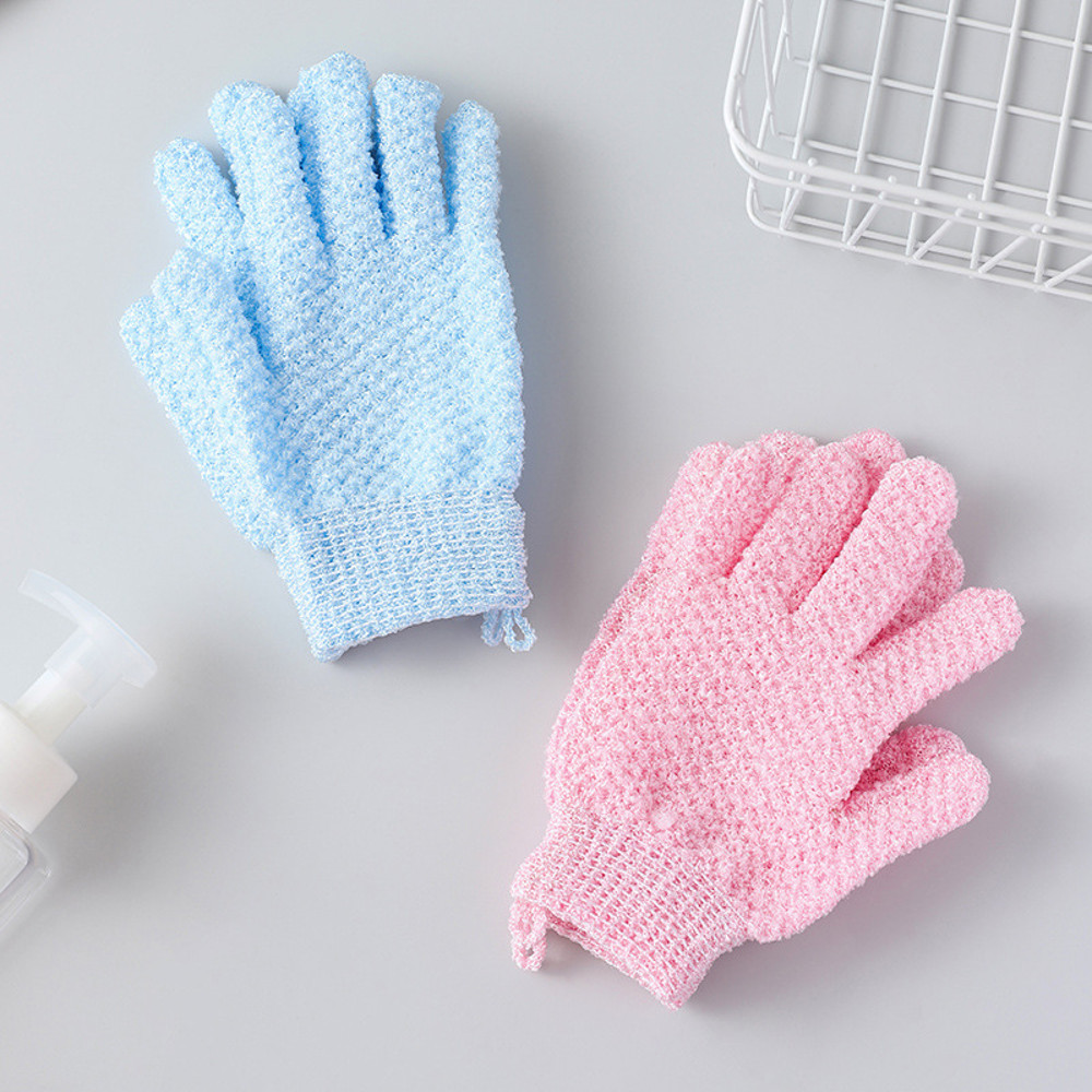 Towel Scrub Bath Exfoliating Bath Mud Rubbing Back Suit Rubbing Gloves Fivefinger Deep Clean 2