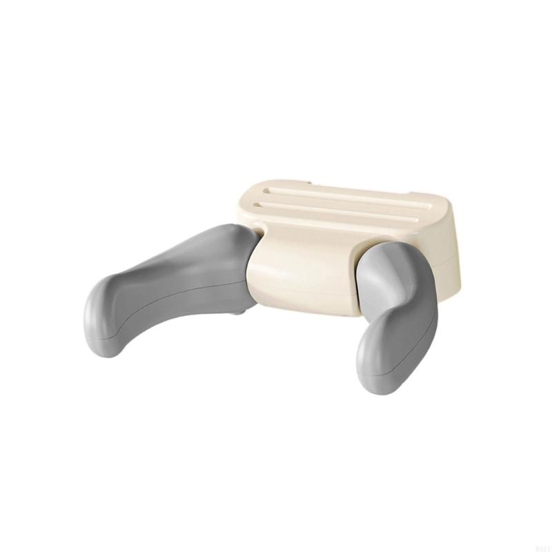 AntiPinch Adjustable Baby Bath Stand Safe Shower Support For Infants Wall Mounted Design 1