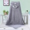 Toddler Bathrobe Warm Sleeping Swaddle Wrap Baby Hooded Towel 7