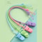 Nursing Accessories for Newborns, Silicone Teething Pacifier Chain Clip