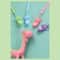 Nursing Accessories for Newborns, Silicone Teething Pacifier Chain Clip