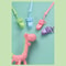 Nursing Accessories for Newborns, Silicone Teething Pacifier Chain Clip
