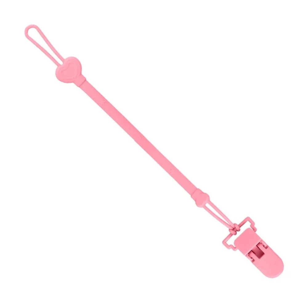 Nursing Accessories for Newborns, Silicone Teething Pacifier Chain Clip
