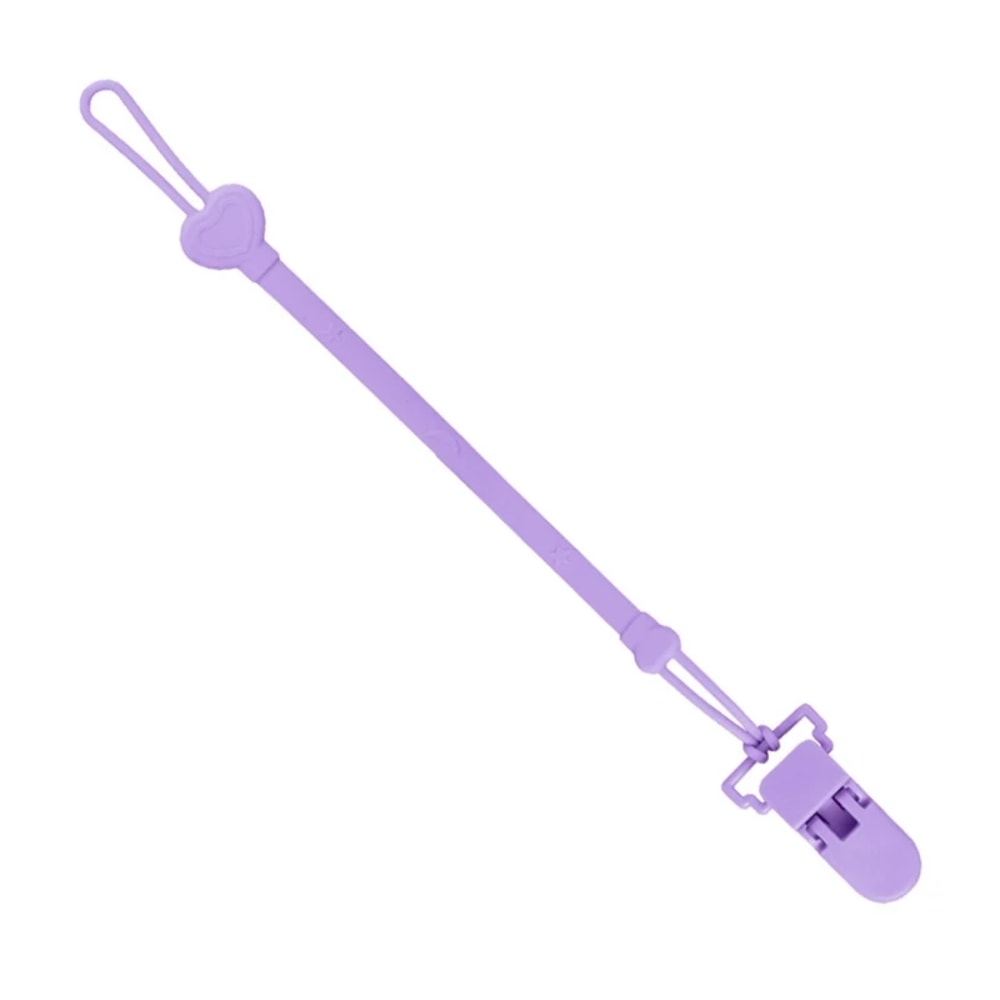 Nursing Accessories for Newborns, Silicone Teething Pacifier Chain Clip