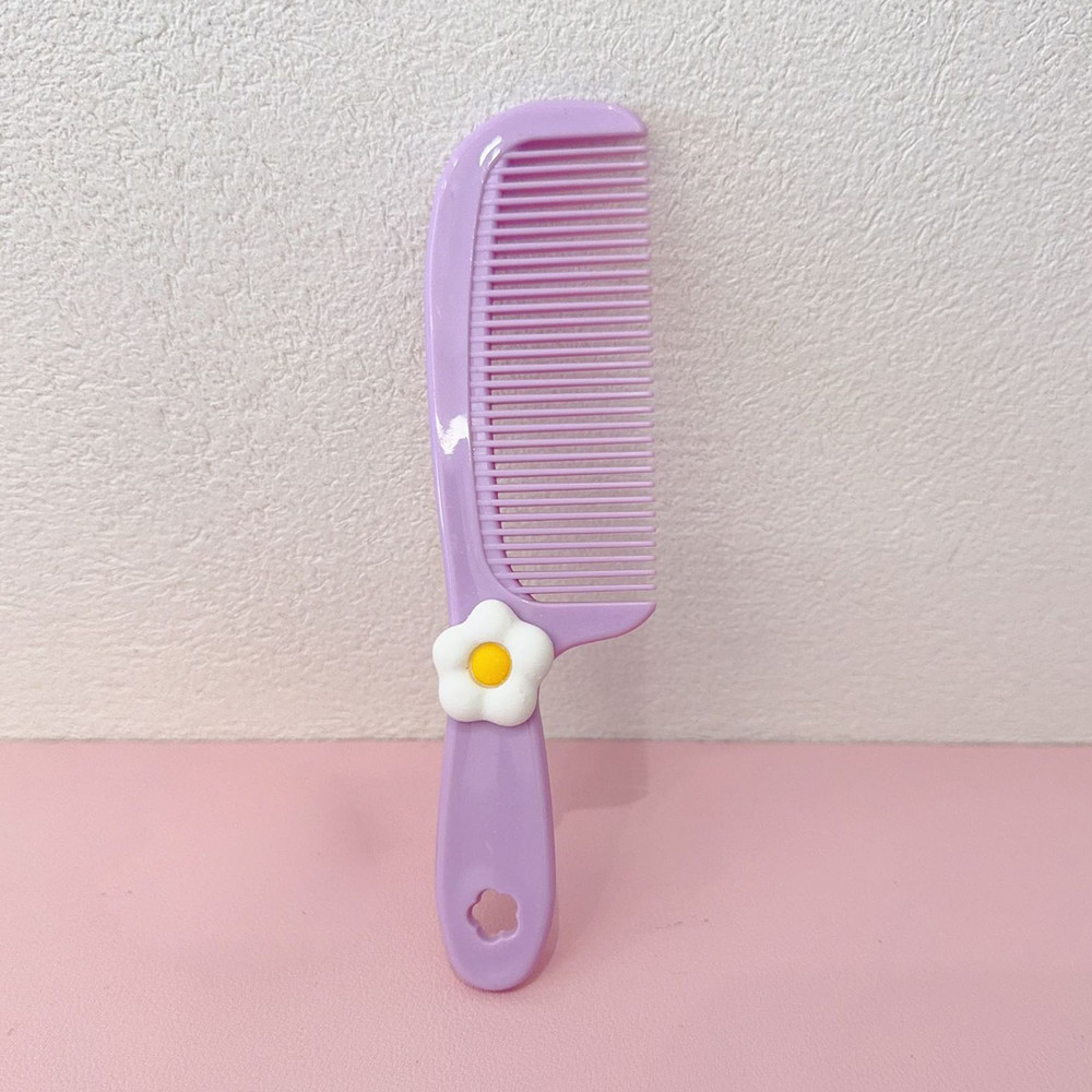 Portable Mini Hair Comb Cartoon For Kids Cute Girl Student Hair Care Professional Salon Comb For Bl 6