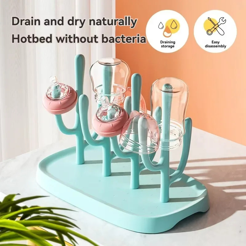 Hanging Drainer Baby Bottle Drying Rack Water Cup Rack Bracket 3