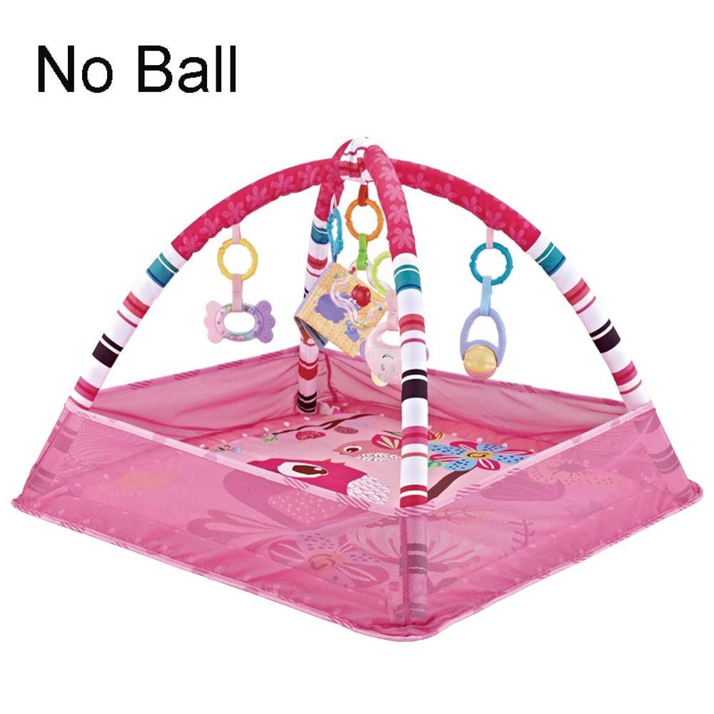 Baby Fitness Frame Multifunctional Round Play Crawling Mat Fun Sounding Game Blanket Pendant Baby P 6