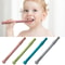 Silicone Molar Straw Baby Teething Toys Molar Silicone Baby Chewable Safe Toy 0