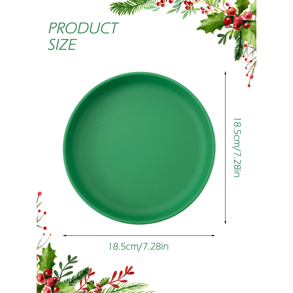 Color Kids Silicone Plate Suction, BPA-Free Baby Dishes, Newborn Feeding Bowl