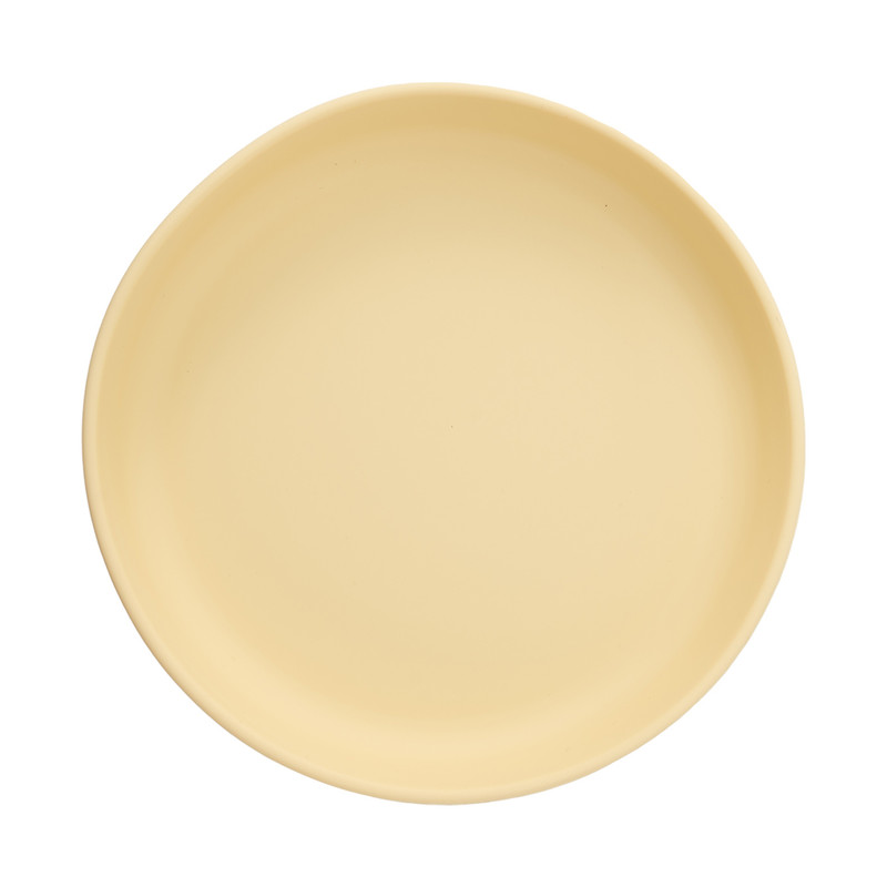 Color Kids Silicone Plate Suction, BPA-Free Baby Dishes, Newborn Feeding Bowl