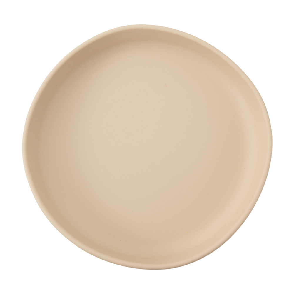 Color Kids Silicone Plate Suction, BPA-Free Baby Dishes, Newborn Feeding Bowl