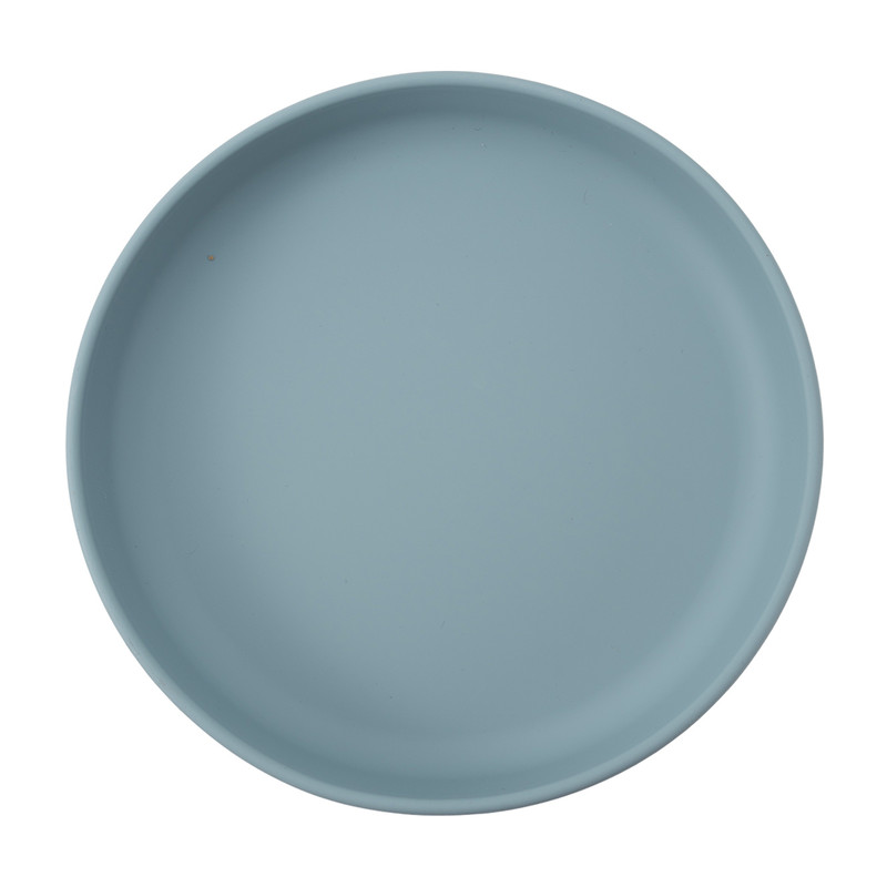 Color Kids Silicone Plate Suction, BPA-Free Baby Dishes, Newborn Feeding Bowl