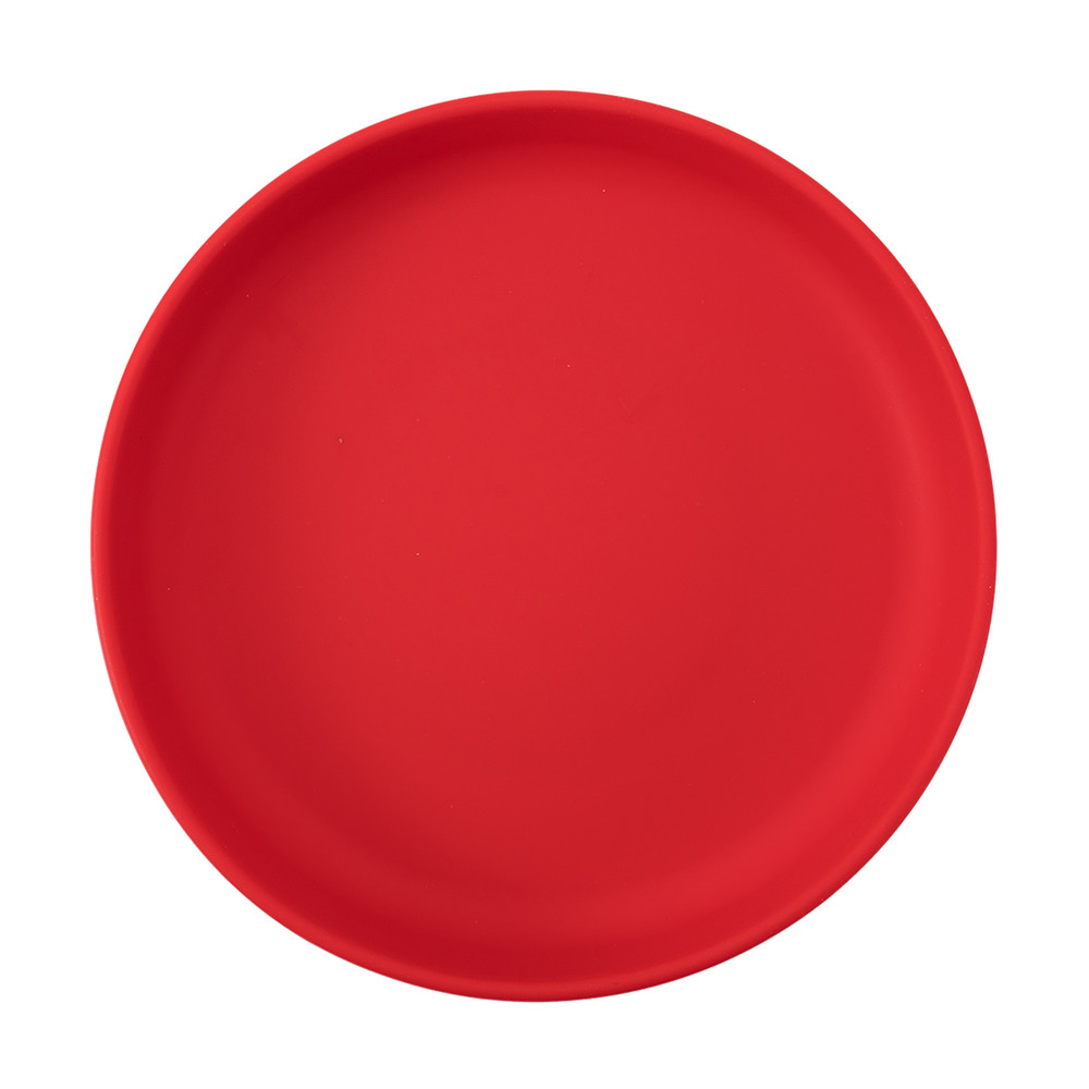 Color Kids Silicone Plate Suction, BPA-Free Baby Dishes, Newborn Feeding Bowl