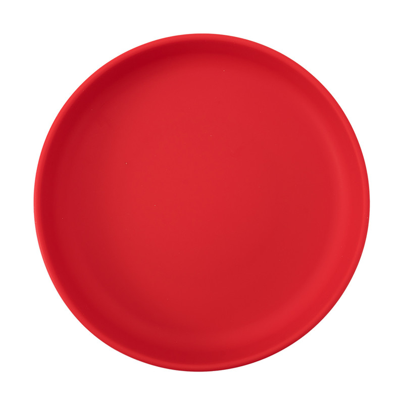 Color Kids Silicone Plate Suction, BPA-Free Baby Dishes, Newborn Feeding Bowl