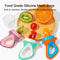 Food Grade Silicone Infant Baby Feeder Medium Mesh Bag For Fruit Vegetable Feeding 2
