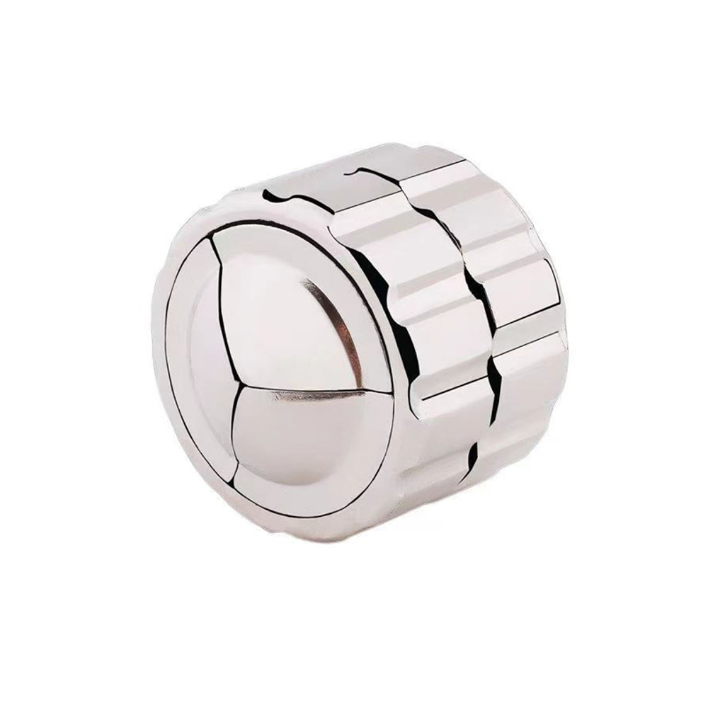 Very Difficult IQ Toys Cast Cylinder Puzzle Metal Brain Teaser Juegos Rompecabezas Metalicos Puzzle