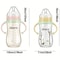 Sippy Bottle For Infants AntiDrop Soft Nipple Baby Bottle With Handle Water Formula Milk Feeding 6