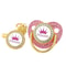 Luxury Rhinestones Baby Pacifier Princess Crown Chain Clips Silicone Newborn Pacifiers Infant Showe