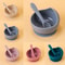 Infant Young Training Tableware Silicone Sucker Bowl Feeding Baby Supplementary Food Bowls For Lear 0