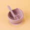 Infant Young Training Tableware Silicone Sucker Bowl Feeding Baby Supplementary Food Bowls For Lear 6