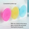 Infant Bathing Soft Silicone Boys Kids Shower Brush Head Silicone Shampoo Brush For Baby Hair Washi 2
