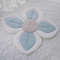 Color blocking Baby Bath Lotus Safety Cushion, Reclining and Foldable Newborn Creative Flower Bath Mat, Baby Bath Mat