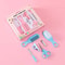 Baby Care Set Grooming Brush Set Nail Trimmer Scissors Clipper Hygiene Kit 1