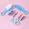 Baby Care Set Grooming Brush Set Nail Trimmer Scissors Clipper Hygiene Kit 2