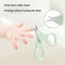 Portable Baby Nail Scissor Set, Kid Safe Nail Clipper, Trimmer, Tweezer, File, and Manicure Kit for Children