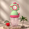 Baby Fruit Feeder Dinosaur Rotate Push Type Silicone Fresh Food Feeder Kids Feeding Tool For Early 5