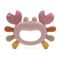 BPAFree CrabShaped Baby Teether Silicone Chillable Infant Teething Toy For Sore Gums 6