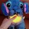 Kawaii Stitch Anime Plush Doll With Lighting And Music Baby Sleep Aid Airbag Toy For Kids Gift 4