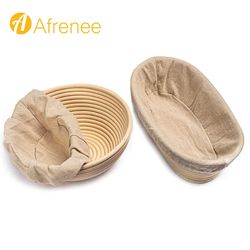 oval rattan proofing basket for bread, sourdough dough fermentation wicker basket