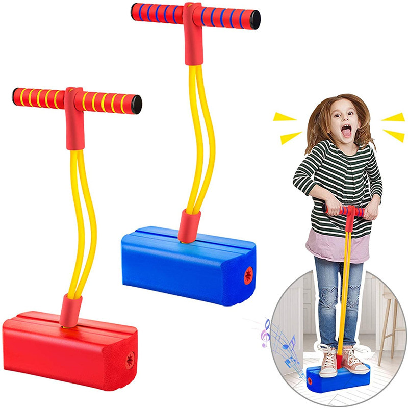 Foam Pogo Jumper for Kids, Fun Outdoor Toys for Boys and Girls, Autism-Friendly Interactive Play Toy