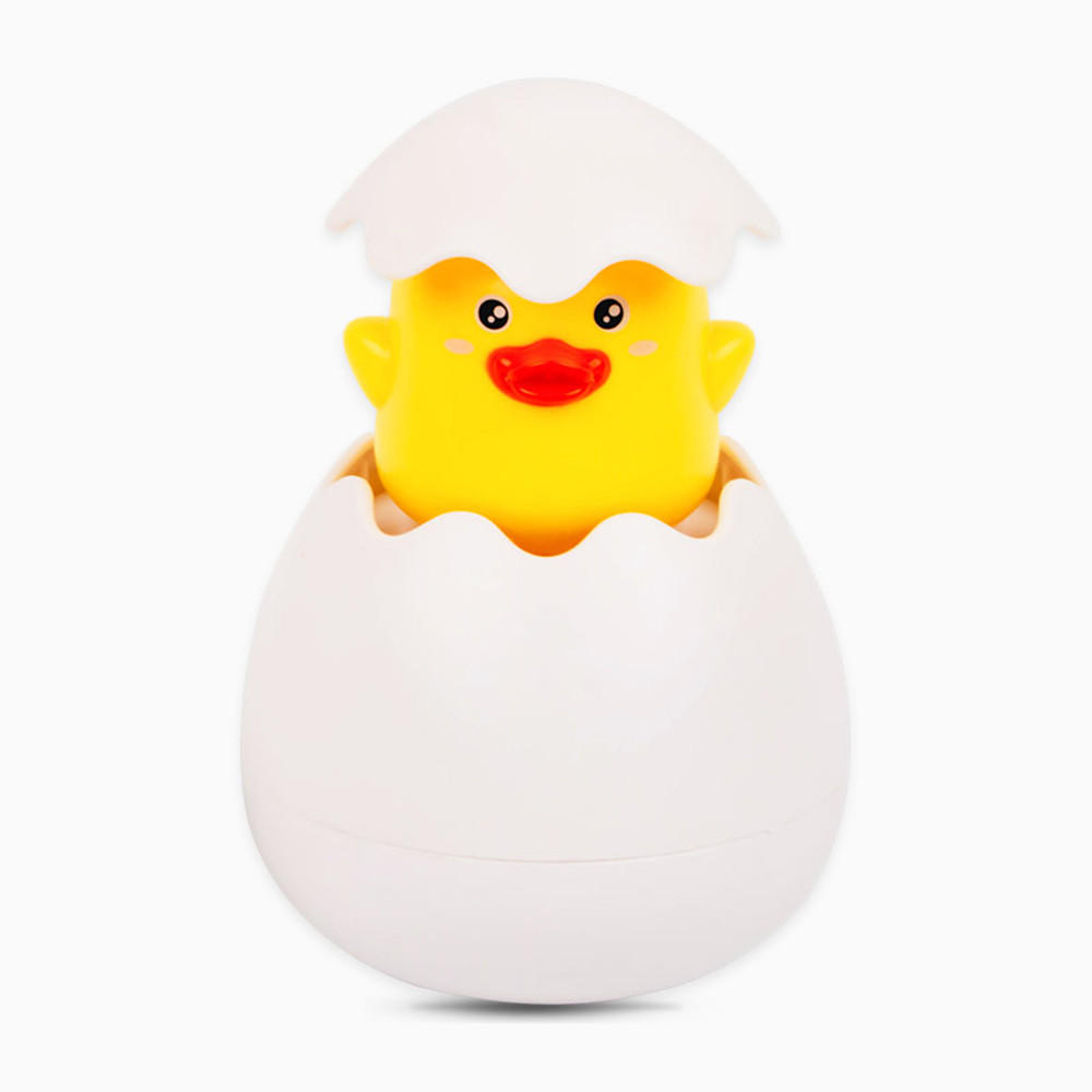 Kids Cute Duck Penguin Egg Bath Toy, Water Spray Sprinkler for Bathroom Shower Swimming, Baby Bathing Toy Gift For Kids