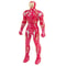Marvel Anime Figures For Kids Spiderman Hulk Iron Man Glow Doll Christmas Gift Toy 4
