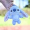 Cute Stuffed Animal Pendant Cartoon Stitch Plush Keychain Angel Doll Bag Charm Kids Gift For Birthd 4