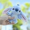 Cute Stuffed Animal Pendant Cartoon Stitch Plush Keychain Angel Doll Bag Charm Kids Gift For Birthd 2