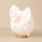 Cute Solid Color Baby Girls Turban Hat Lovely Bowknot Knitted Baby Hat Soft Newborn Infant Cap Bean 6