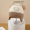 Soft Earflap Cap For Boys Girls Baby Bear Knit Hat With Ears Knitted Design With Bear Ears Soft F 3