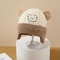 Soft Earflap Cap For Boys Girls Baby Bear Knit Hat With Ears Knitted Design With Bear Ears Soft F 6