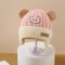 Soft Earflap Cap For Boys Girls Baby Bear Knit Hat With Ears Knitted Design With Bear Ears Soft F 8