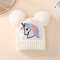 Toddler Baby Knit Hat Winter Pom Unicorn Pattern Beanie Embroidered Warm Cap For Boys Girls Soft Co 4