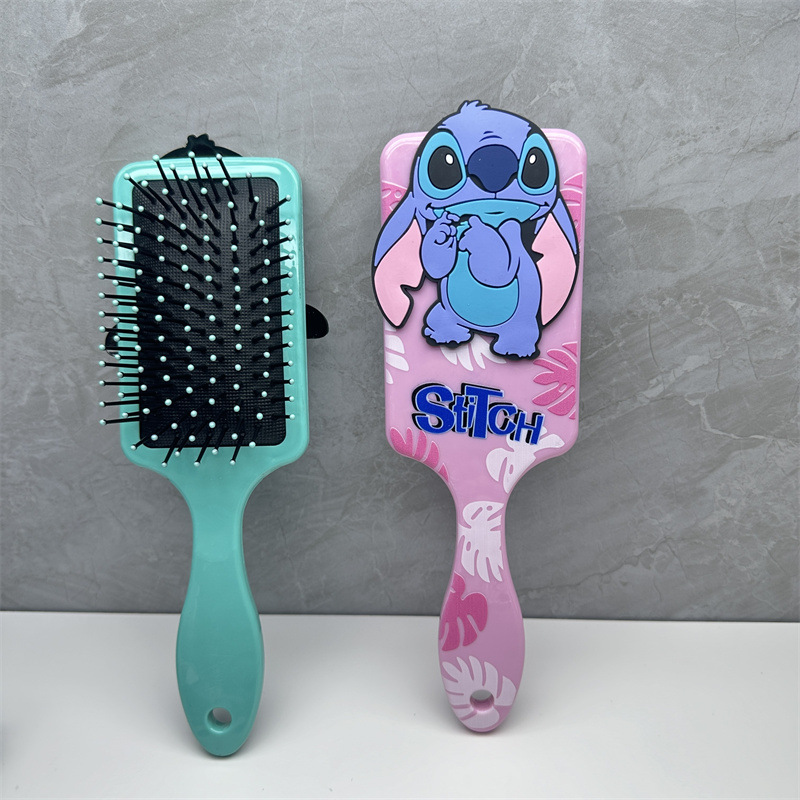 Cartoon Stitch Air Cushion Massage Comb Disney Animation Lilo Stitch Comb For Girls And Students 7
