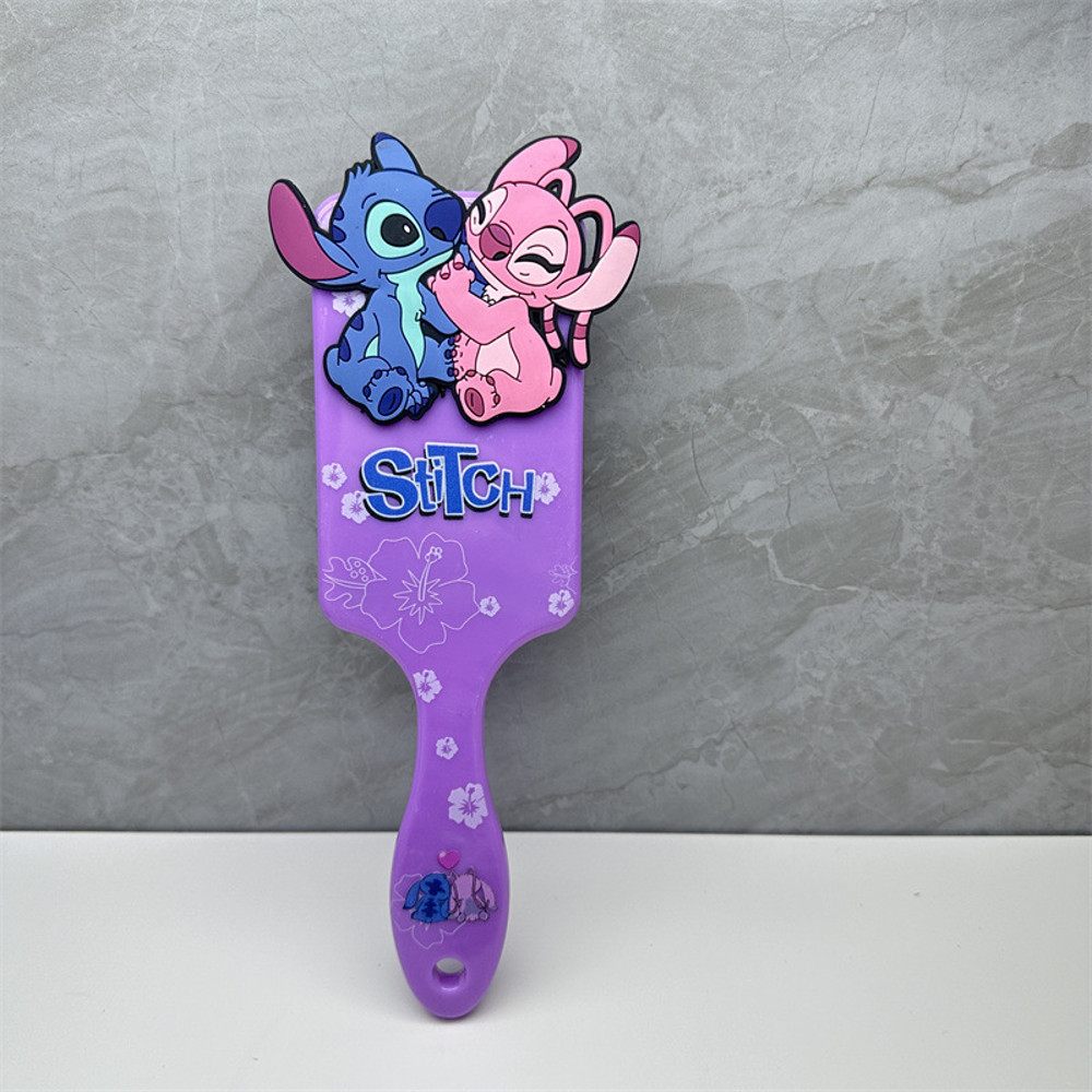Cartoon Stitch Air Cushion Massage Comb Disney Animation Lilo Stitch Comb For Girls And Students 8