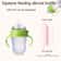 Baby NanoSilicone Bottle With Handle Soft Milk Pulling Breastmilklike Design 2