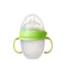 Baby NanoSilicone Bottle With Handle Soft Milk Pulling Breastmilklike Design 11