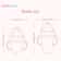 Baby NanoSilicone Bottle With Handle Soft Milk Pulling Breastmilklike Design 5